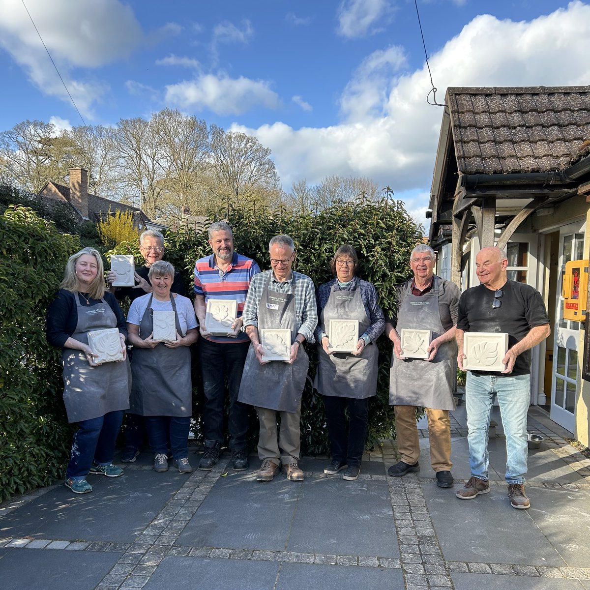 Look what you can achieve with a spot of hard work! A round of applause please for the brilliant workshoppers who attended Saturday's STONE CARVING WORKSHOP. #tlpcraftworkshops #stonecarving #newskills #craftworkshops