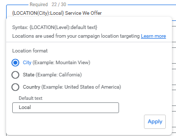 PPCGreg's tweet photo. .@adsliaison many of our ads got disapproved this weekend. Support is saying it's because the word "LOCATION" is in all caps. Then even if we do edit it to be lower case it just saves it in all caps again. https://t.co/e2galD2Nj3