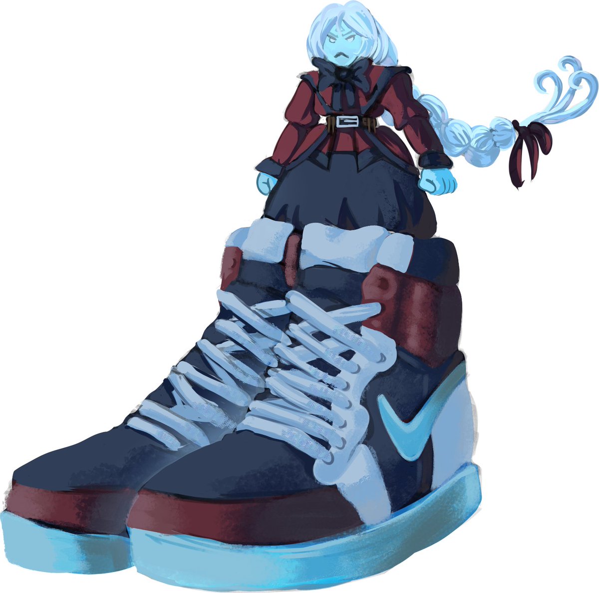 i never posted this air jordan vindicta did i #deadlock