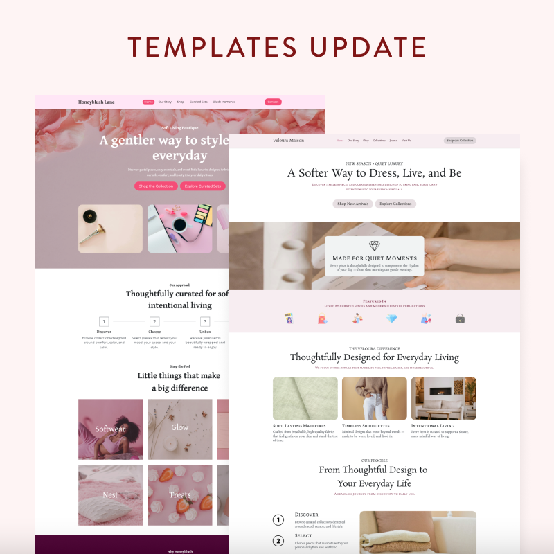 strikingly's tweet image. New templates are up again! We're highlighting our amazing new features to inspire your creativity. #websitedesign #website #Strikingly
