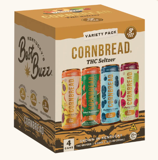 BeerhouseKY's tweet image. Can't pick a favorite? The CornBread Variety Pack includes all four award-winning flavors in one box. Every can delivers 5mg of pure THC, delicious fruit flavors &amp;amp; just 30 calories of guilt-free relaxation. 
.
#beerhouseky #beerhousekentucky #cornbreadhemp