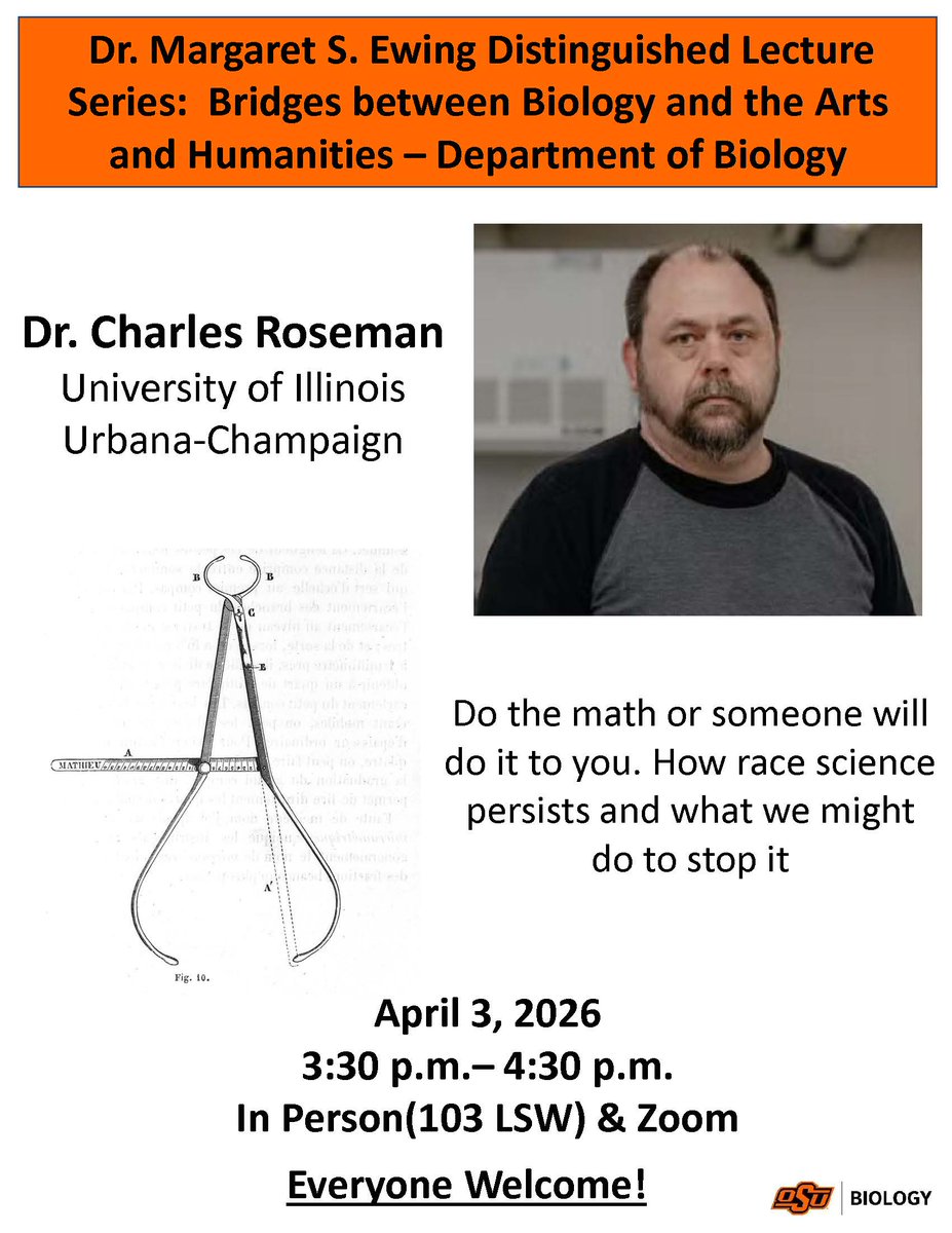 OSU Dept. of Biology tweet media