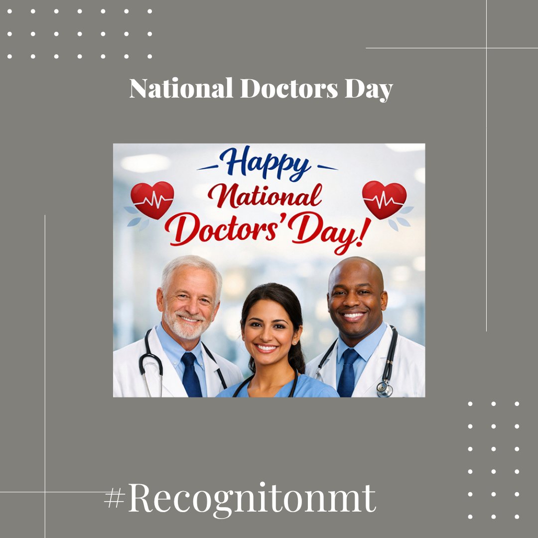 Happy National Doctors’ Day! 🩺💙 Shoutout to the doctors saving lives &amp; inspiring hope. Proud to staff events that celebrate these heroes! #NationalDoctorsDay #EventStaffing #HealthcareHeroes #RecognitionModelTalent