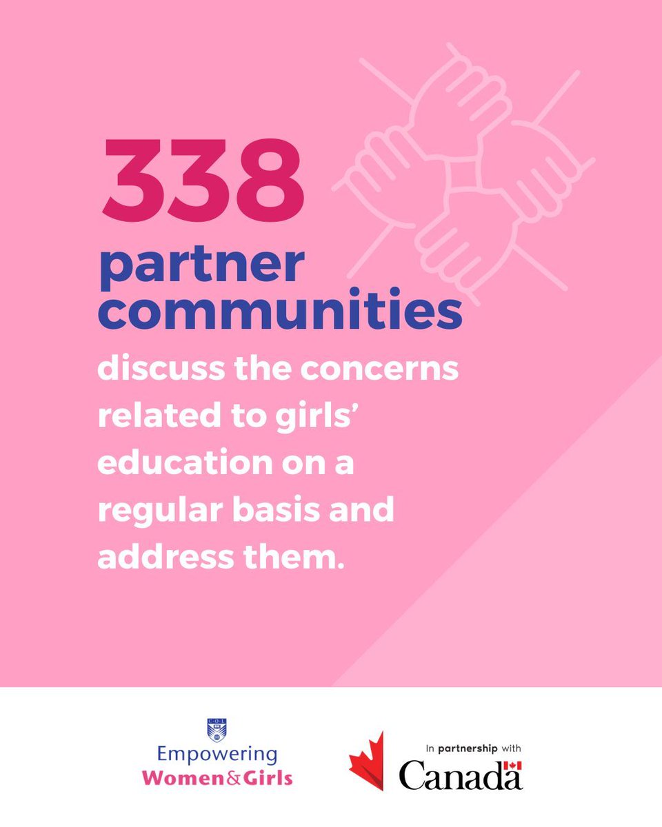 COL's Empowering Women and Girls tweet media
