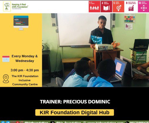 Keeping It Real Foundation tweet media