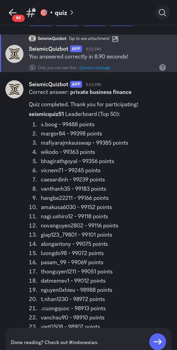 this week's quiz  <a href="/SeismicSys/">Seismic</a>