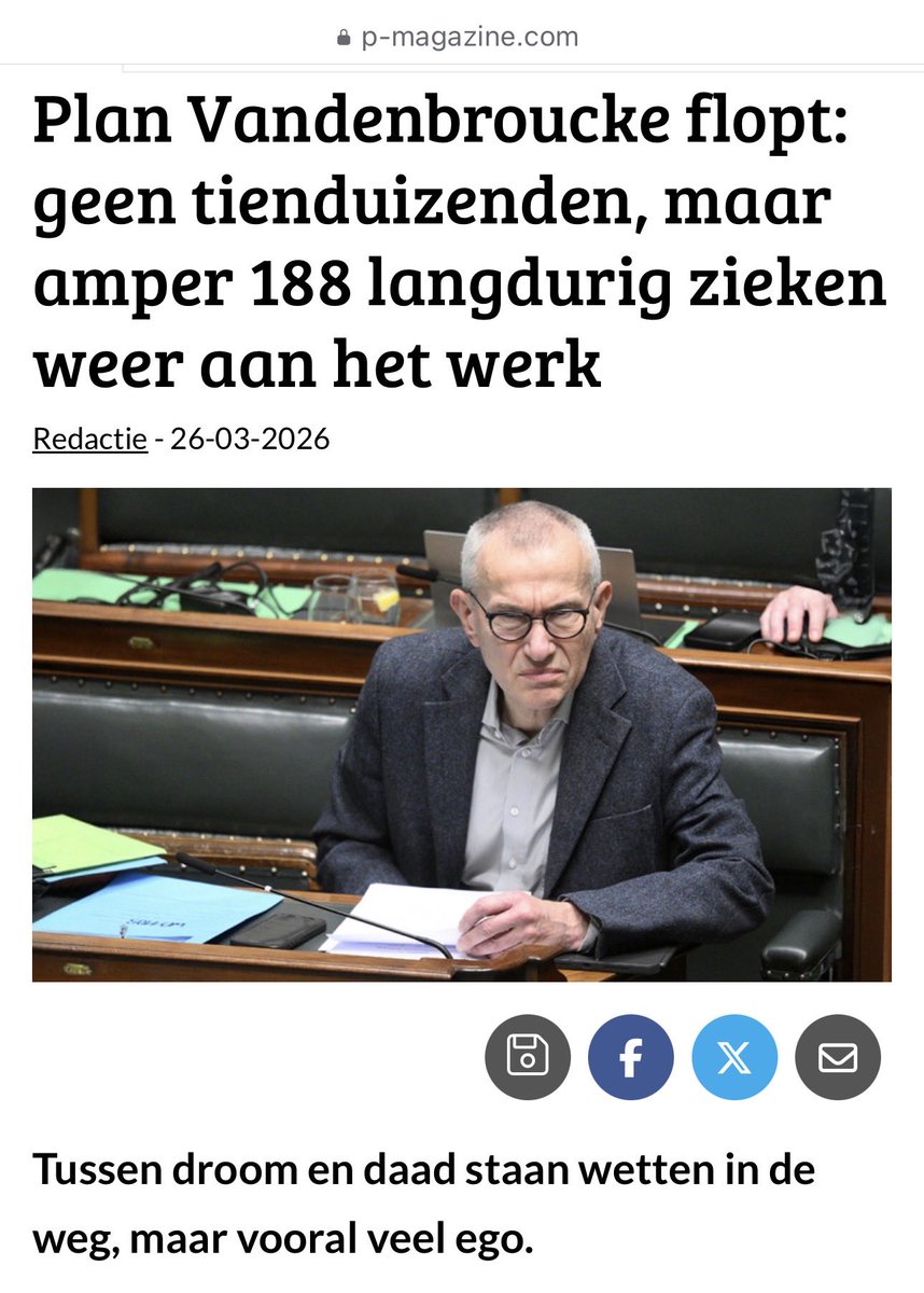 Bart De Meulenaer tweet media