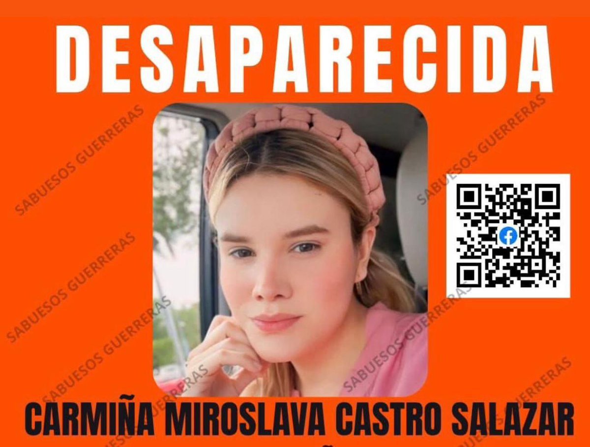 adiscusion's tweet image. Activan ficha de búsqueda por joven repostera privada de la libertad en La Conquista, Culiacán

Léala en tinyurl.com/yuk2dvpz

#FichaDeBúsqueda #Levantada #Repostera