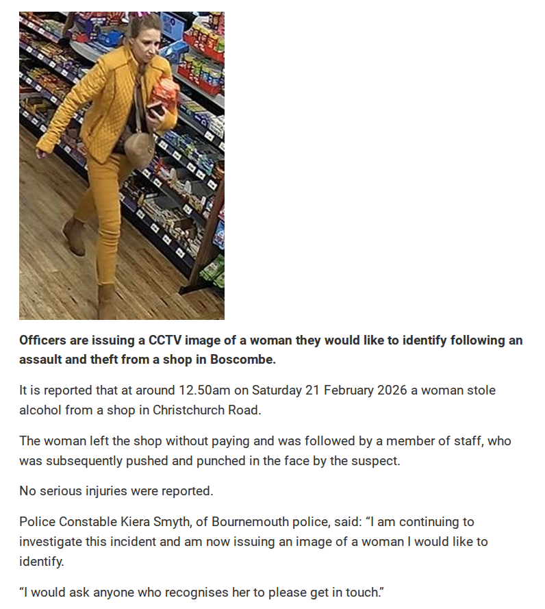 crochetjenny's tweet image. #Boscombe    
news.dorset.police.uk/news-article/e…