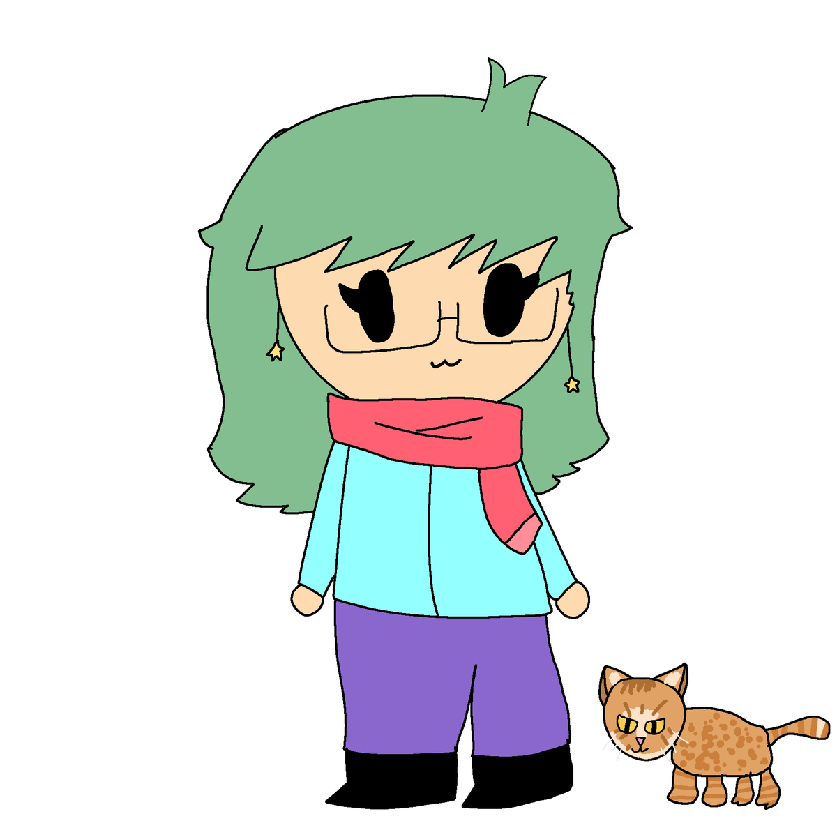 #FanartsSketchLP <a href="/rubi_vfx/">RubiVFX 🌟</a> y el gato Risotto