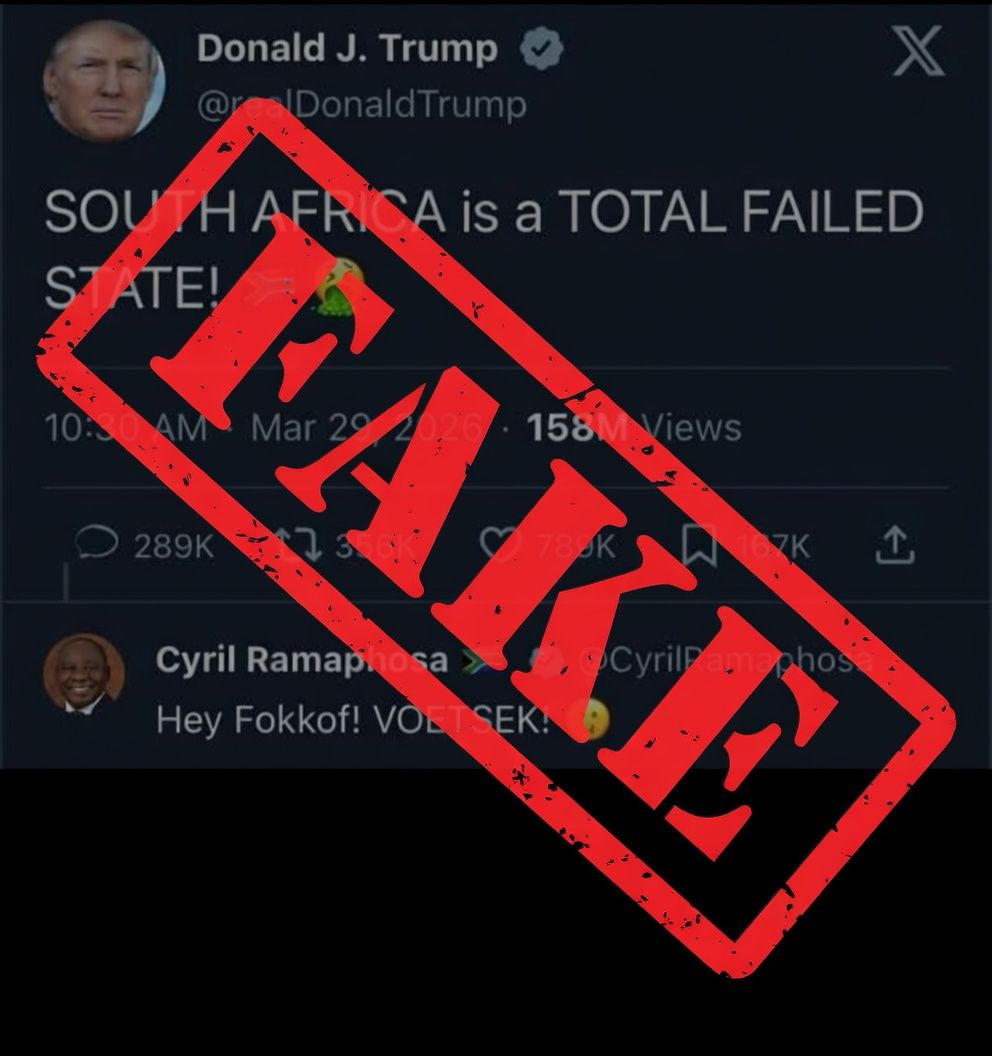 South African Government tweet media