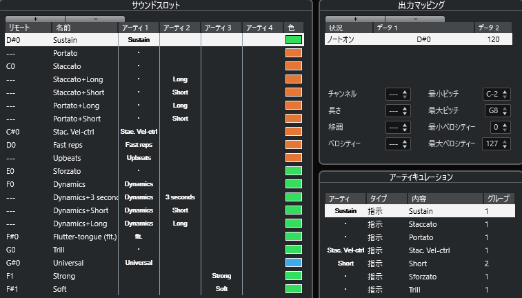 VSLのFlowのエクスプレッションマップがうまく動かなくて原因を探していた
多分アーティキュレーションの名前のほとんどがスタッカートの・になっているせいっぽい
あとアレンジャートラック。だいたい悪さしてくる。
こういうことで時間を取られるのはイヤヨ