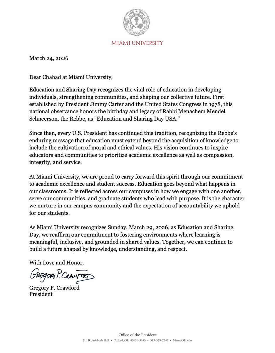 Miami University tweet media