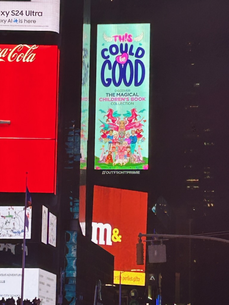 LadyNicole_7's tweet photo. Claiming it now: Times Square billboard in New York, 4th July 2024 🔥👑 https://t.co/AQ97kJT6aj