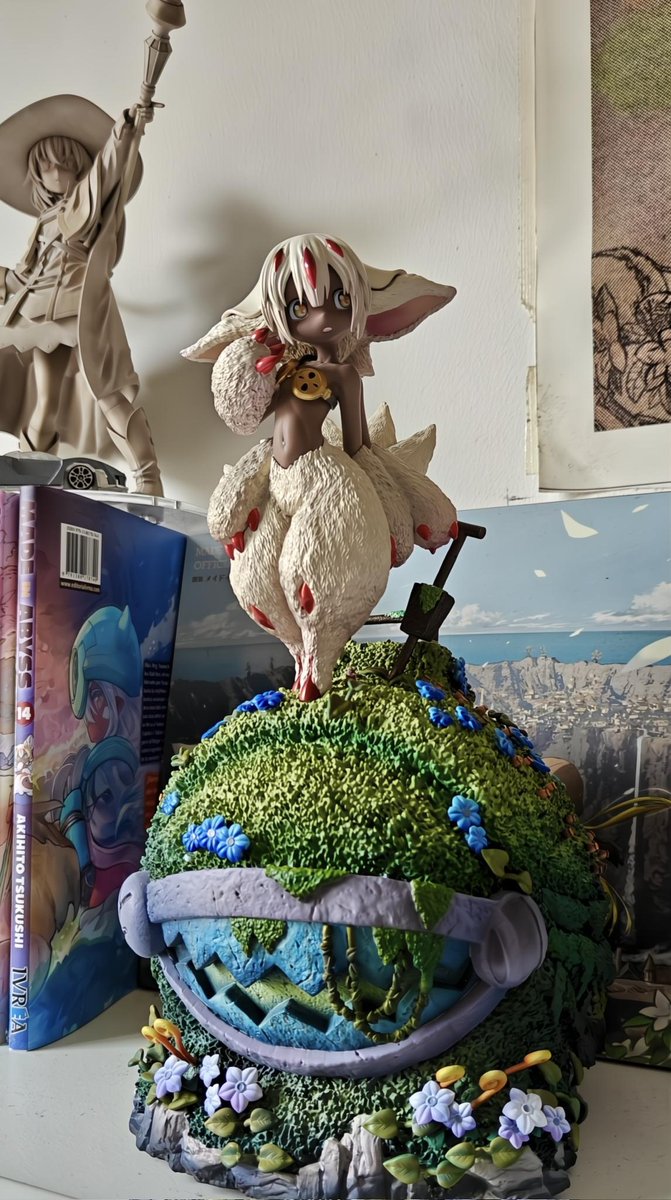 Milanesapix's tweet photo. Hoy me llegó una tremenda figura de Faputa del anime Made In Abyss. Estoy contentísimo 

@Prime1Studio https://t.co/iTzpqw8Y9n