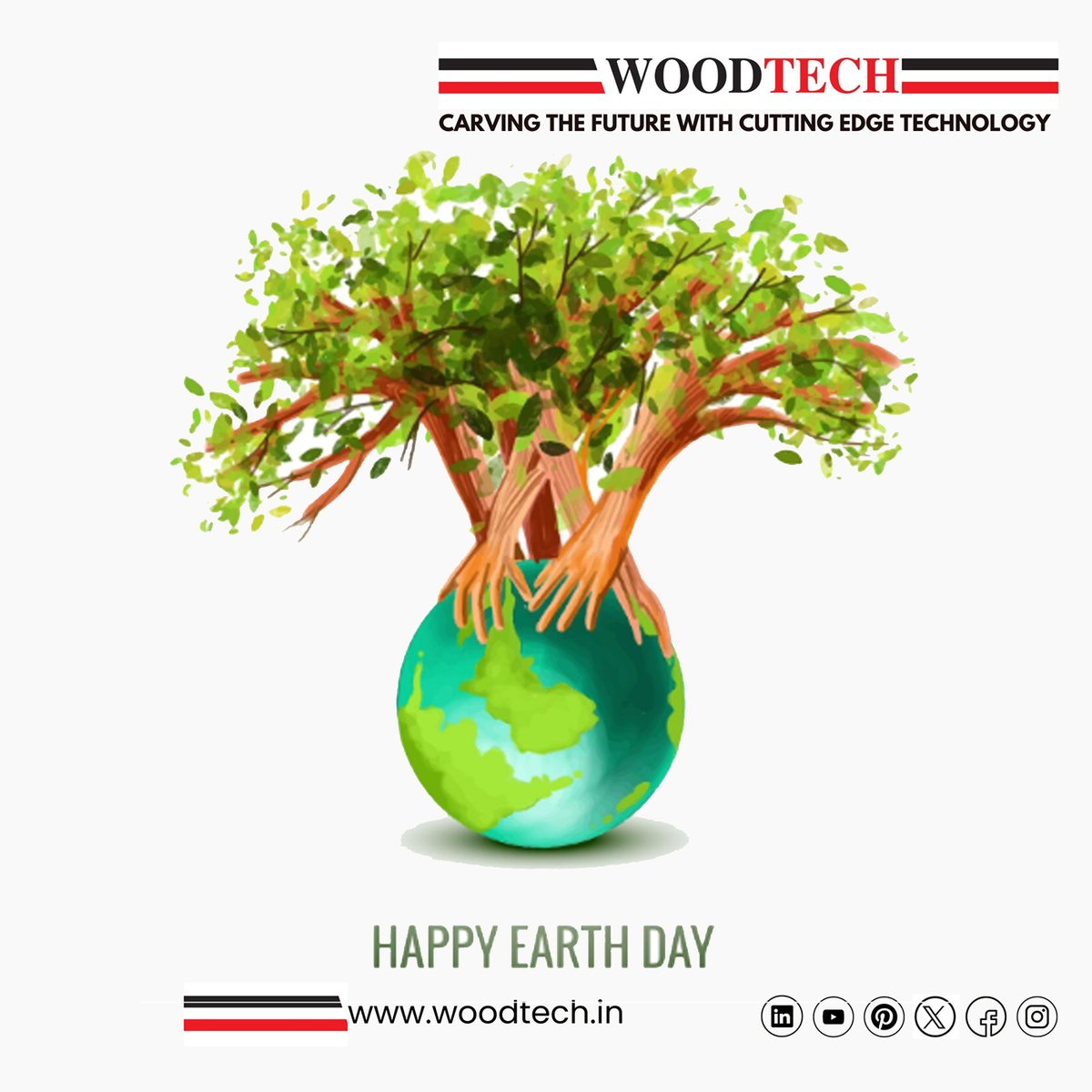 WoodtechC's tweet photo. #Sustainability isn’t just a goal — it’s a responsibility. 🌍
This #WorldEarthDay, we reaffirm our commitment to building smarter, cleaner, and more efficient manufacturing solutions. From precision machining that reduces material waste to advanced dust collection systems. https://t.co/2rVeXk85SX