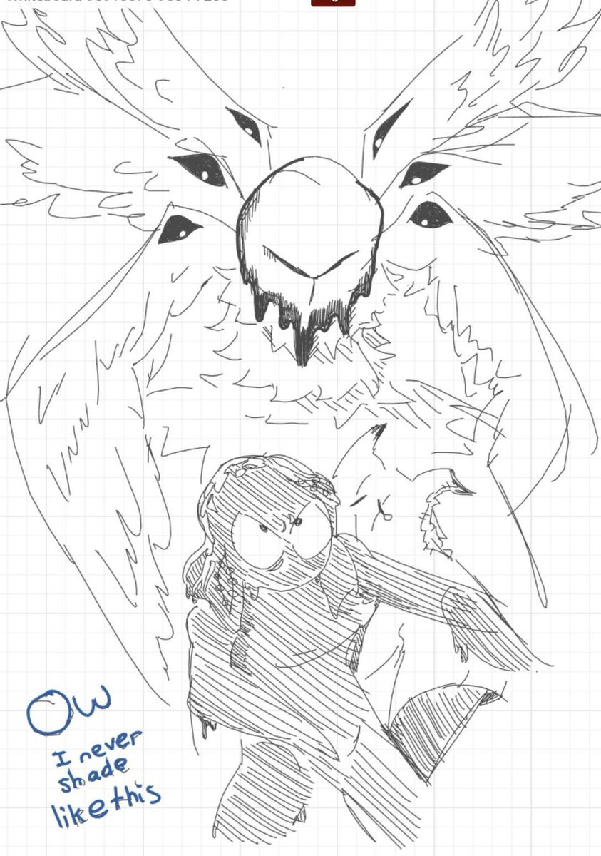 AloraKimberley's tweet photo. Omg NEVER let me on a grace whiteboard again all I’ll draw is dozer and my fool/sona like the slugfish i am https://t.co/sbfxTkTQ56