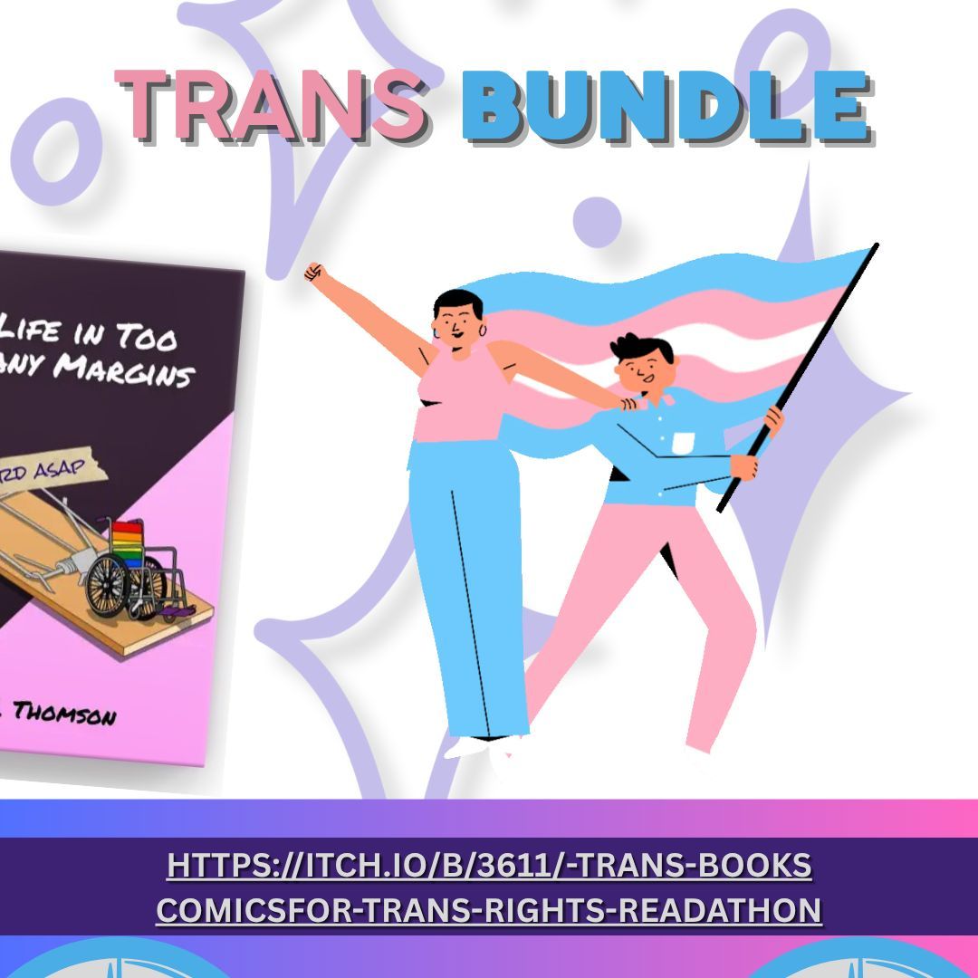 toomanymargins's tweet photo. Trans books AND comics!?
Grab them before April 1st!
https://t.co/HYgaPPAwJY
#BookTwitter #QueerArtists #IndieAuthors #TransWriters #OurOwnVoices #ALifeInTooManyMargins 🌈📚 https://t.co/qxX6AtLyZo