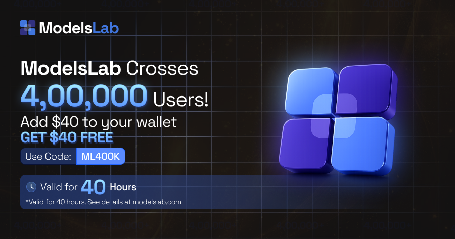 Models Lab tweet media