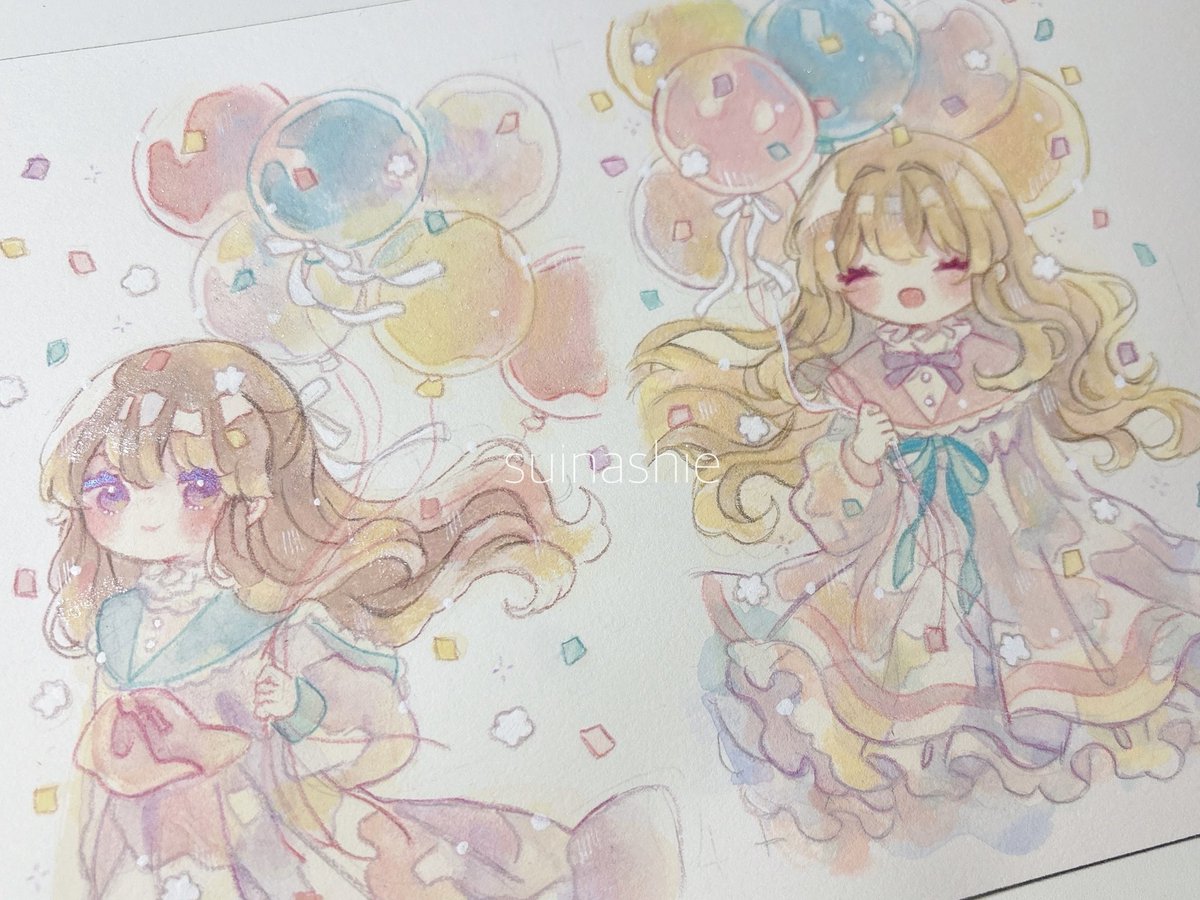 水那しえ tweet media