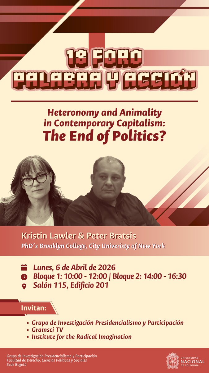 Facultad de Derecho, Ciencias Políticas y Sociales tweet media