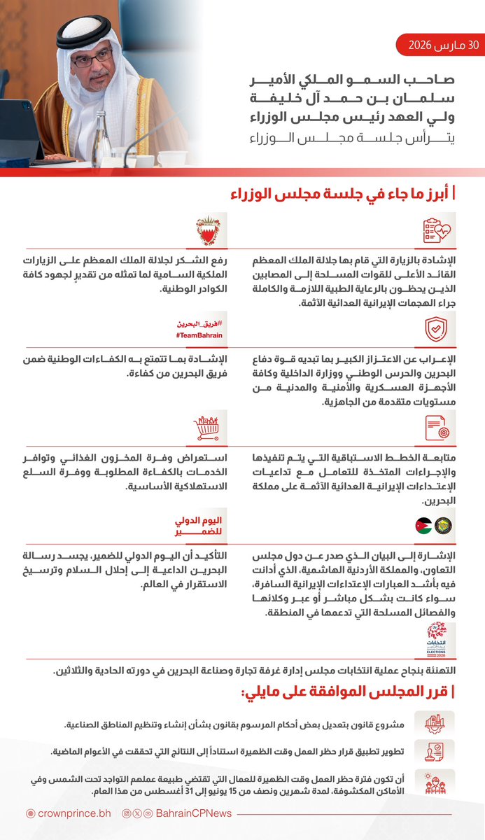 BahrainPMO tweet media