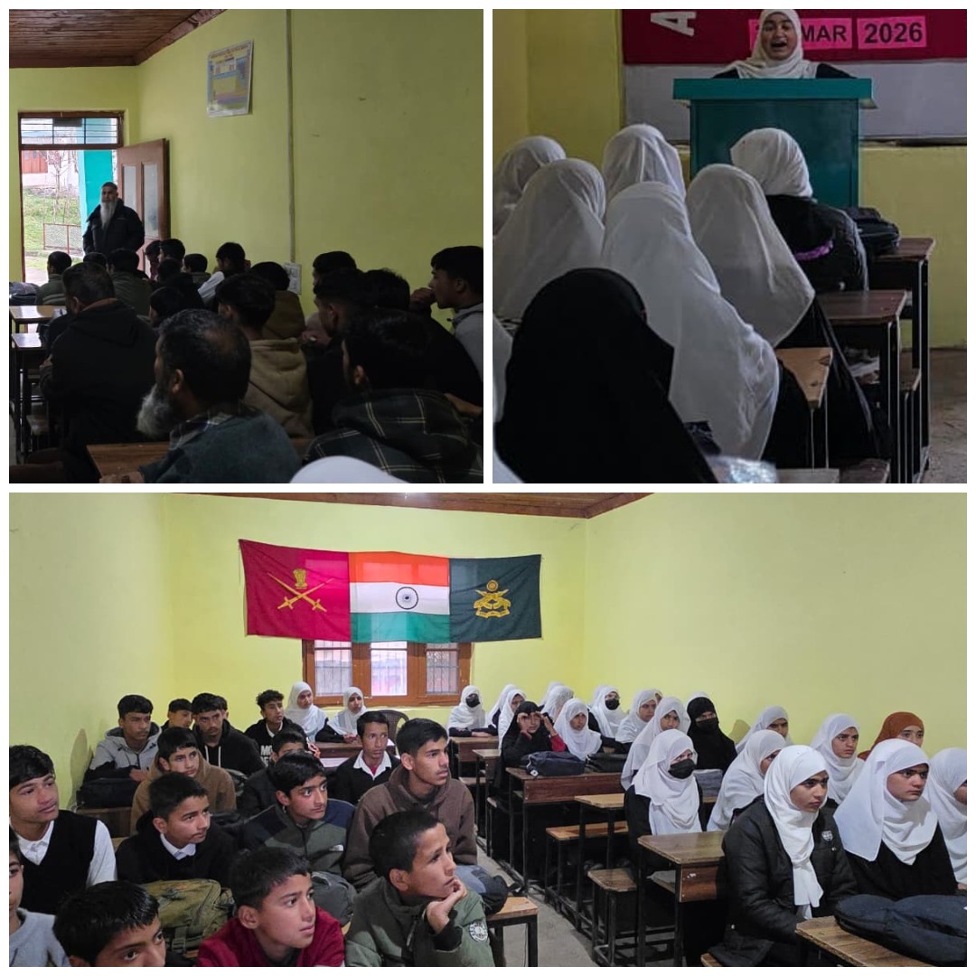 BadaltaSopore's tweet image. An engaging debate on “Advantages &amp;amp; Disadvantages of AI” was conducted at Balhama High School, encouraging students to explore emerging technologies and their responsible use. #IndianArmy #YouthEmpowerment #DigitalFuture #SmartLearning #Innovation #AwamAurJawan #NationBuilding