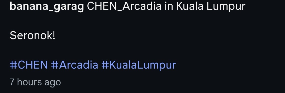 Live band members (Bassist) said  "Seronok!" 

😭😂🤍

#ArcadiainKL #ArcadiainMY #CheninMY