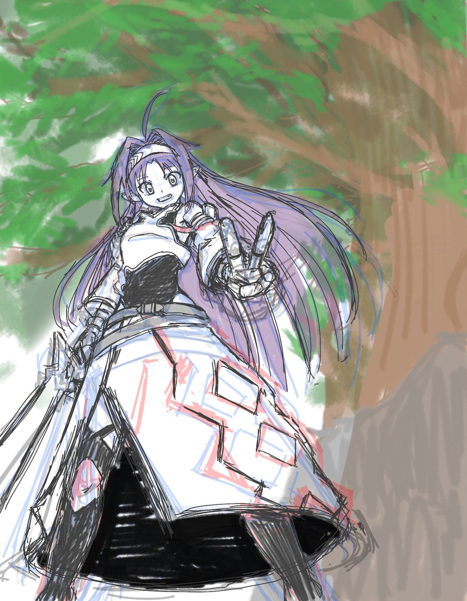 脳内で描いてたイメージに近づいてきた、かな？？