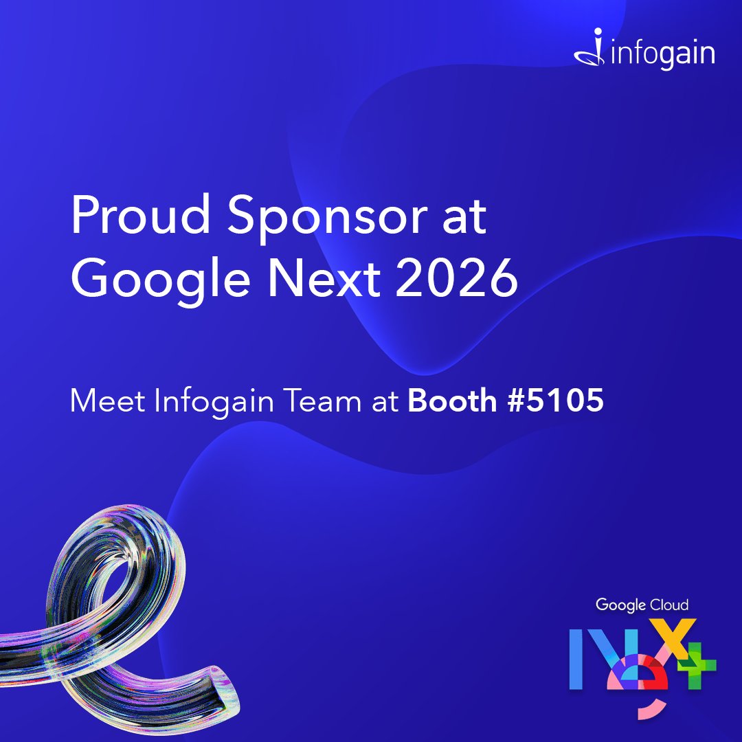 Infogain tweet media