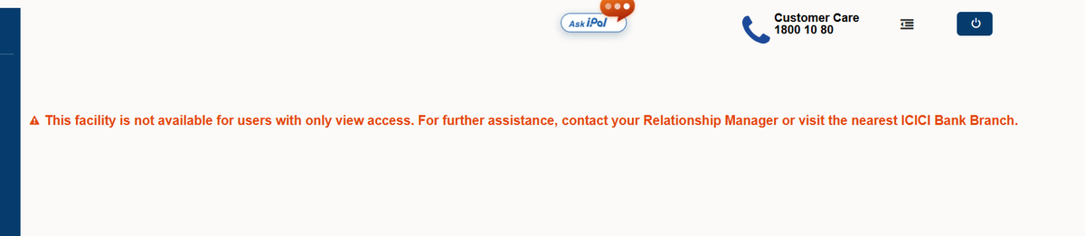 KshitijWeb3's tweet photo. Hello @ICICIBank @ICICIBank_Care ,

I need to transfer funds to my team, but I am unable to do so. It has been more than a month, but I am unable to access my net banking or use the InstaBiz application. 

I have already reached out to customer care, spoken with my relationship manager over the phone, emailed you, and talked to the local branch, but I have not received any solution to the problem.

And this is not the first time I am facing these issues.