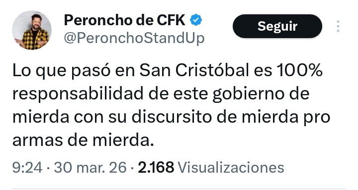 No. Son décadas de moldear la identidad del Argentino. Empezó con la dictadura y sigue profundizándose.

Los análisis falopa de los nefastos  que viven de la grieta no solo no ayudan, sino que son parte del germen de violencia que inyectaron en nuestro pueblo