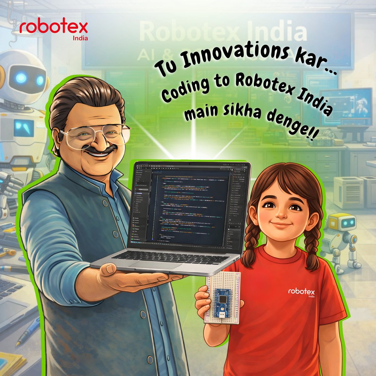 Robotex India tweet media