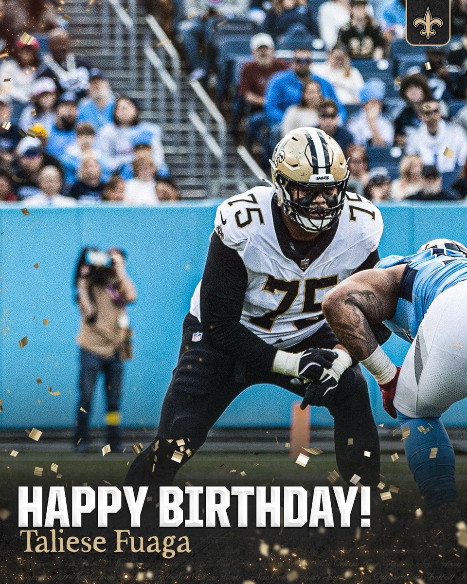 Happy birthday, Taliese Fuaga! 🎉