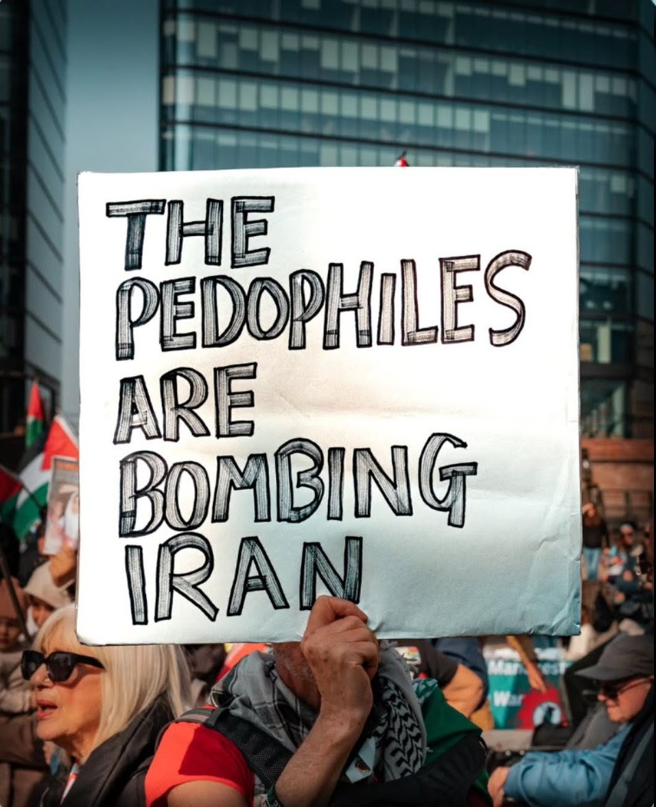 The #epstein gang, the US and israeli #pedophiles are bombing #Iran #IranWar‌ #IranMassacre‌ #iranisraeltensions
