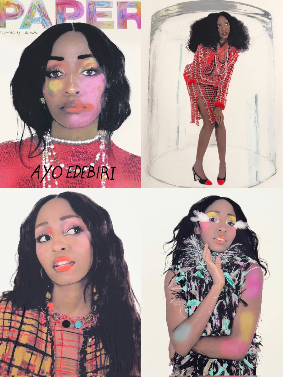 CINEMA505's tweet photo. Princesa do povo! Ayo Edebiri para a Paper Magazine. https://t.co/klujdCWUdY