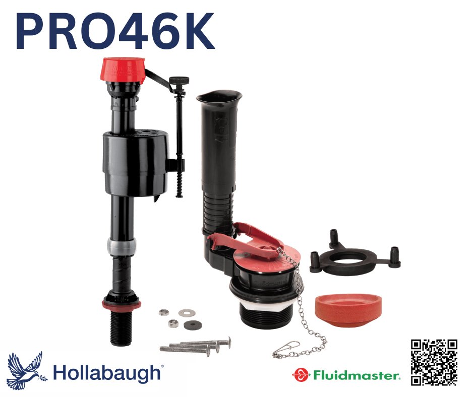 hollabaugh_bros's tweet photo. Made of durable ABS plastic and corrosion-resistant materials, the PRO46K Complete kit is built to last in any water condition.
Represented in: AK, OR, WA
#fluidmaster #hollabaugh https://t.co/OMhBwpcu3r