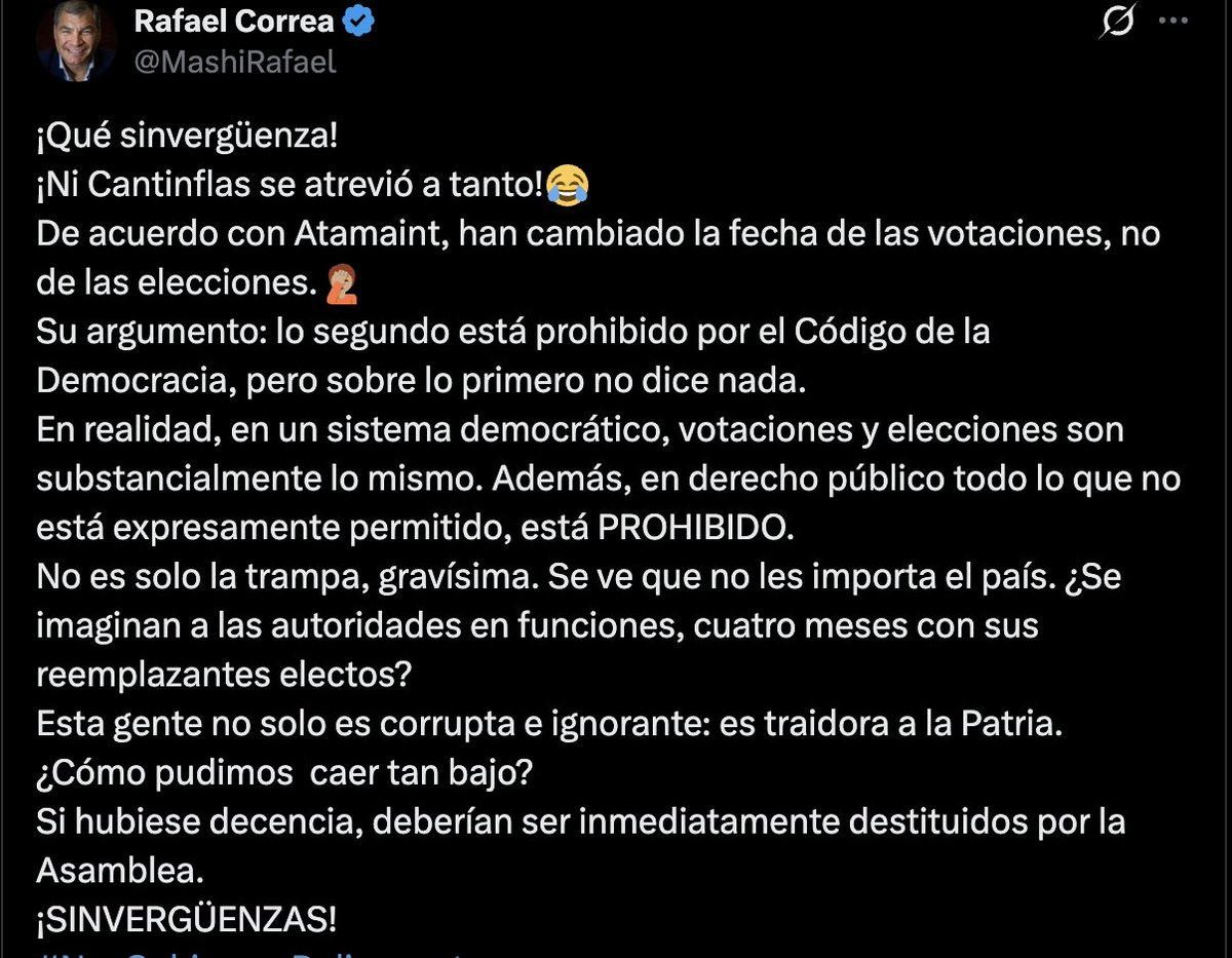 Ecuadorinmediato tweet media