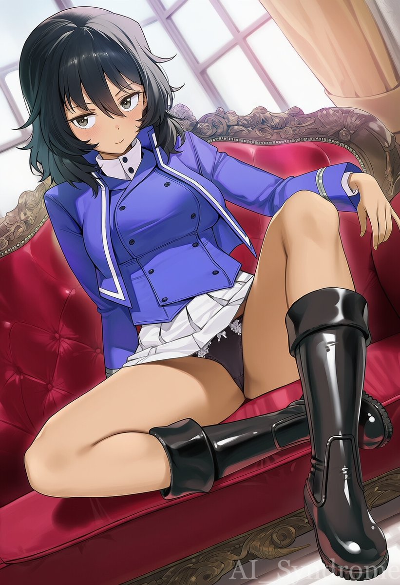 ai_syndrome_2nd's tweet image. 安藤 #AIart #generativeart #digitalart #イラスト #AIイラスト #生成AI #AIgirl #AI美少女 #AIgirl #AI画像 #ガルパン #ガールズアンドパンツァー #garupan