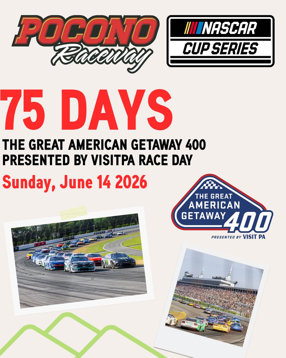 Pocono Raceway tweet media