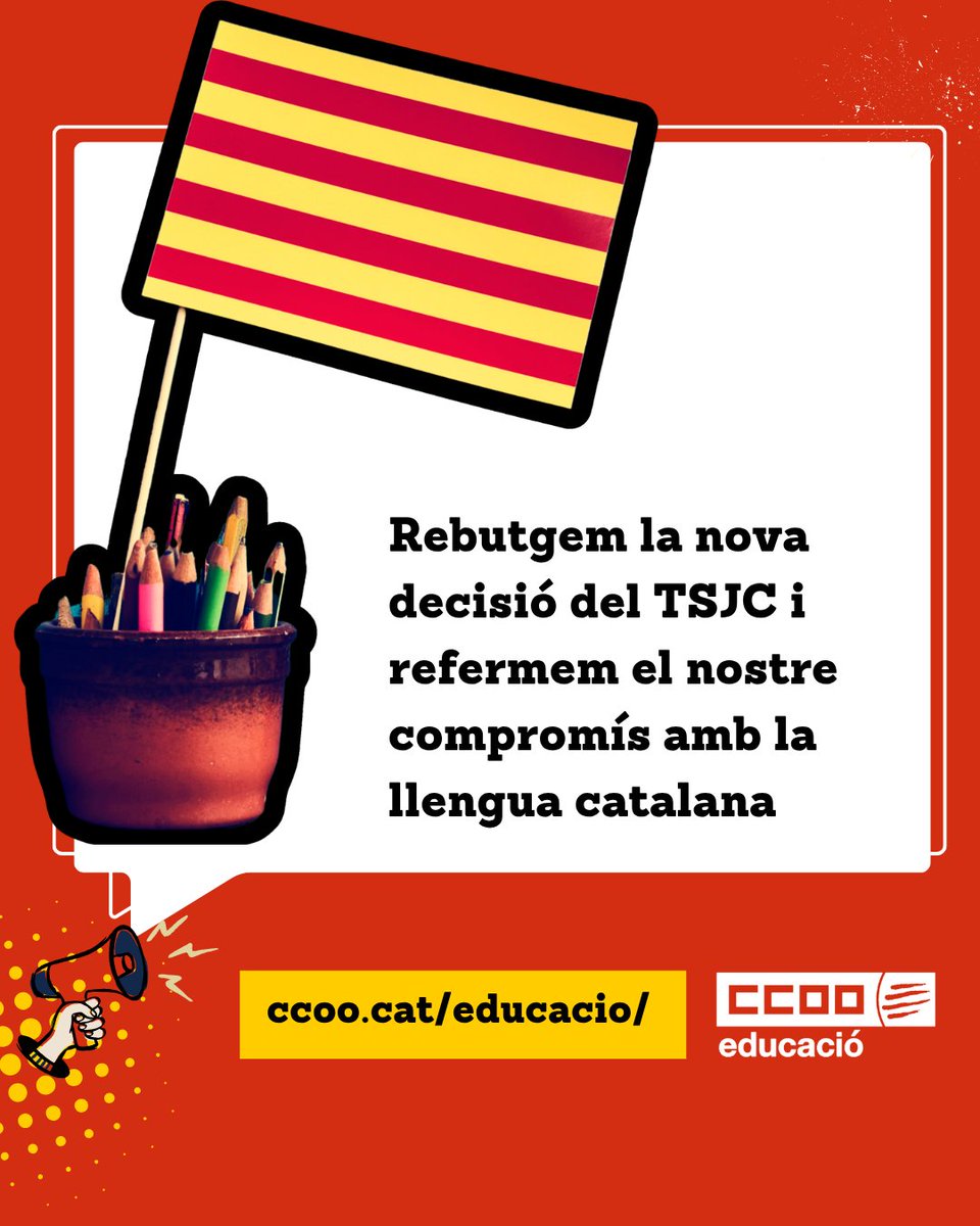 CCOO Educació tweet media