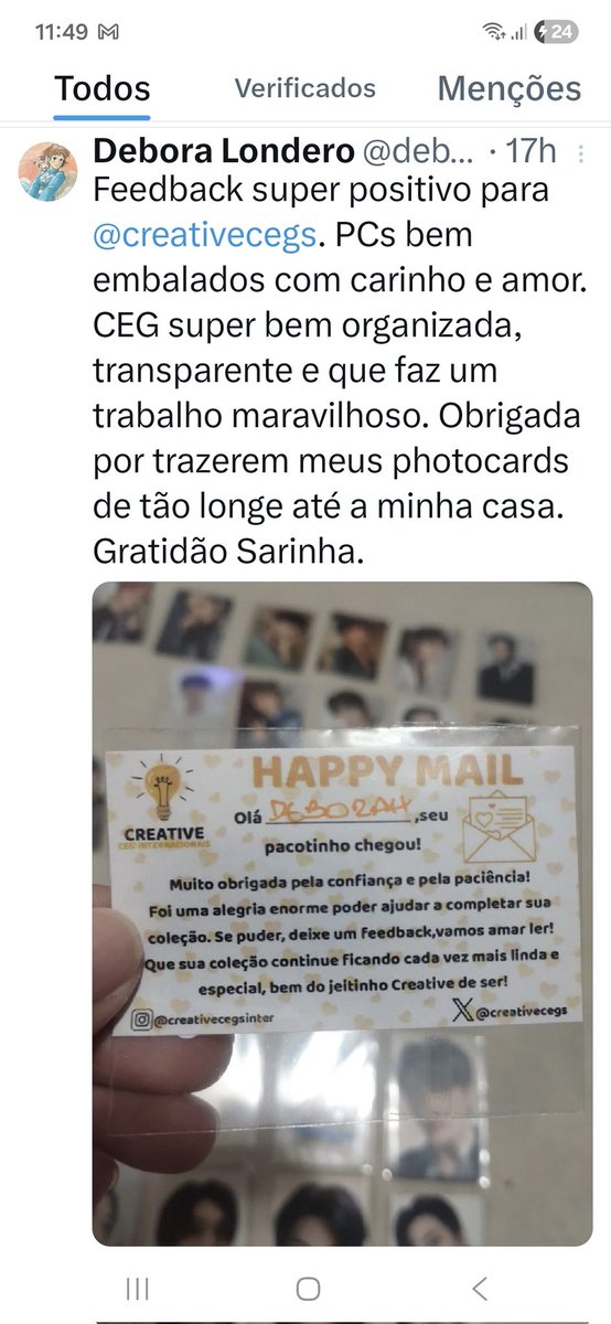 CREATIVE CEGS INTER tweet media