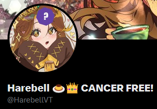 Harebell 🍮👑 CANCER FREE! tweet media