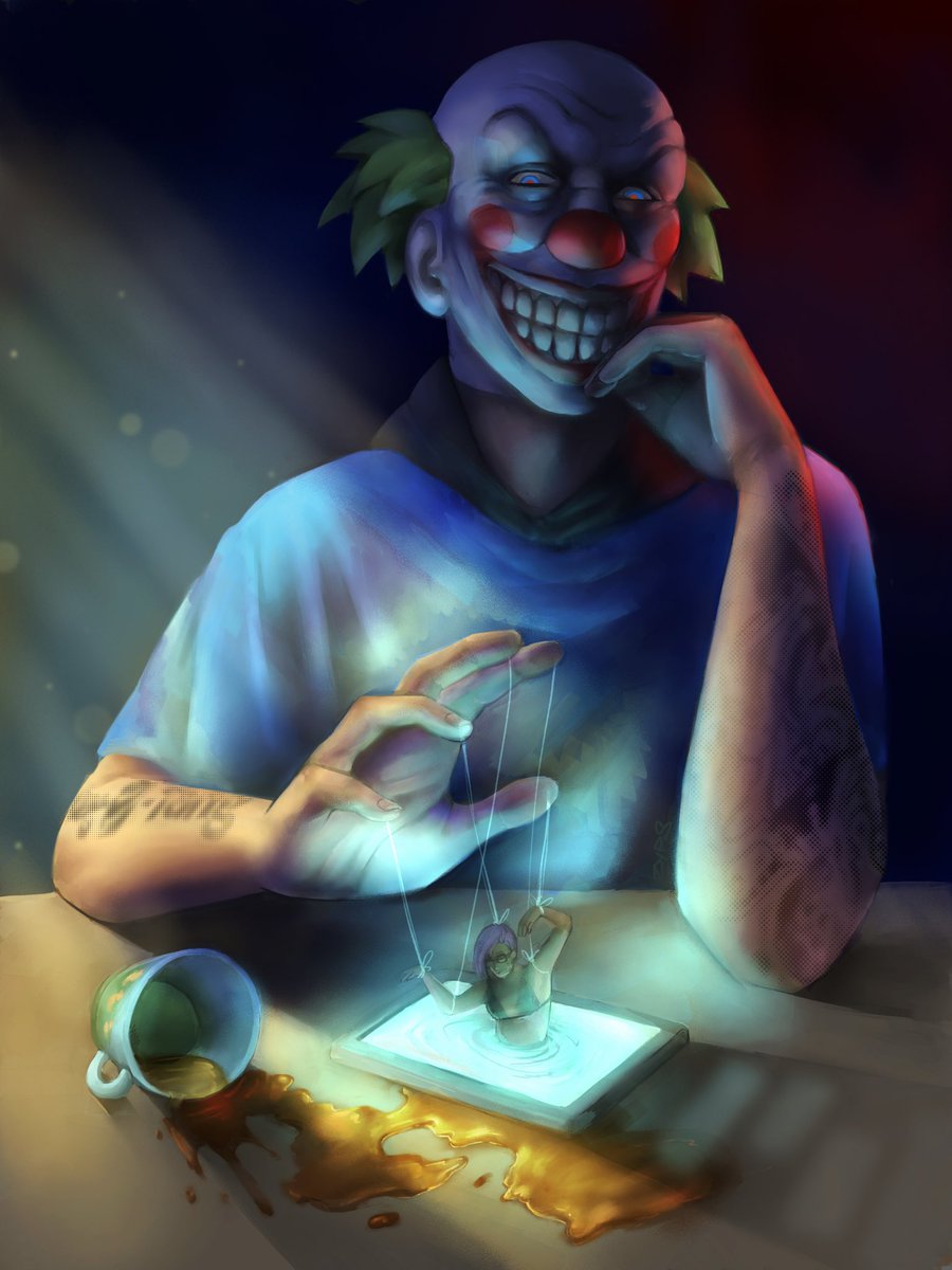 🫢Twinkles Twatter Tea Time 🔥

Okay, we being dramatic here.. but there was requests for art of the beef... so this is what it ended with. 
Its a lot more menacing than the event, but who cares it looks cool.