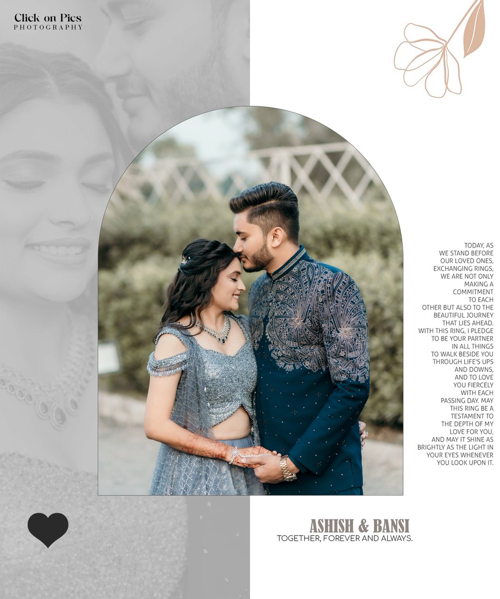 Clickonpics's tweet photo. Two souls, one promise… forever begins now 💍✨

#AshishWedsBansi #ForeverStartsNow #CoupleGoals #PreWeddingShoot #LoveStory #TogetherAlways #IndianWedding #Soulmates #LoveInFrames #WeddingVibes https://t.co/e3P3FStzX9