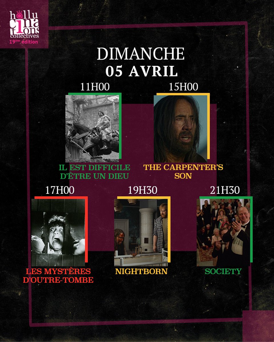 Festival Hallucinations Collectives tweet media