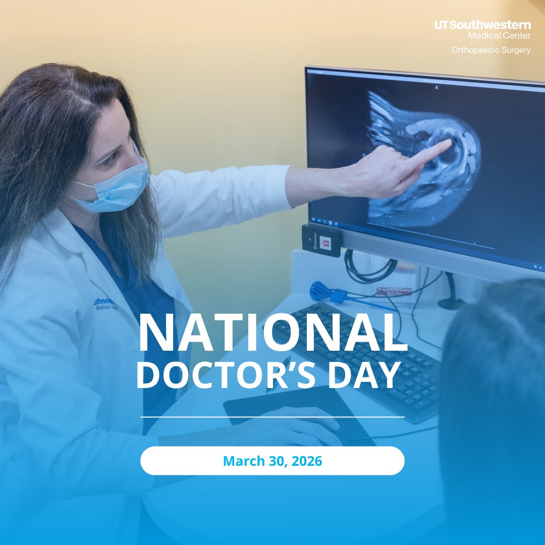 UTSW Orthopaedic Surgery tweet media