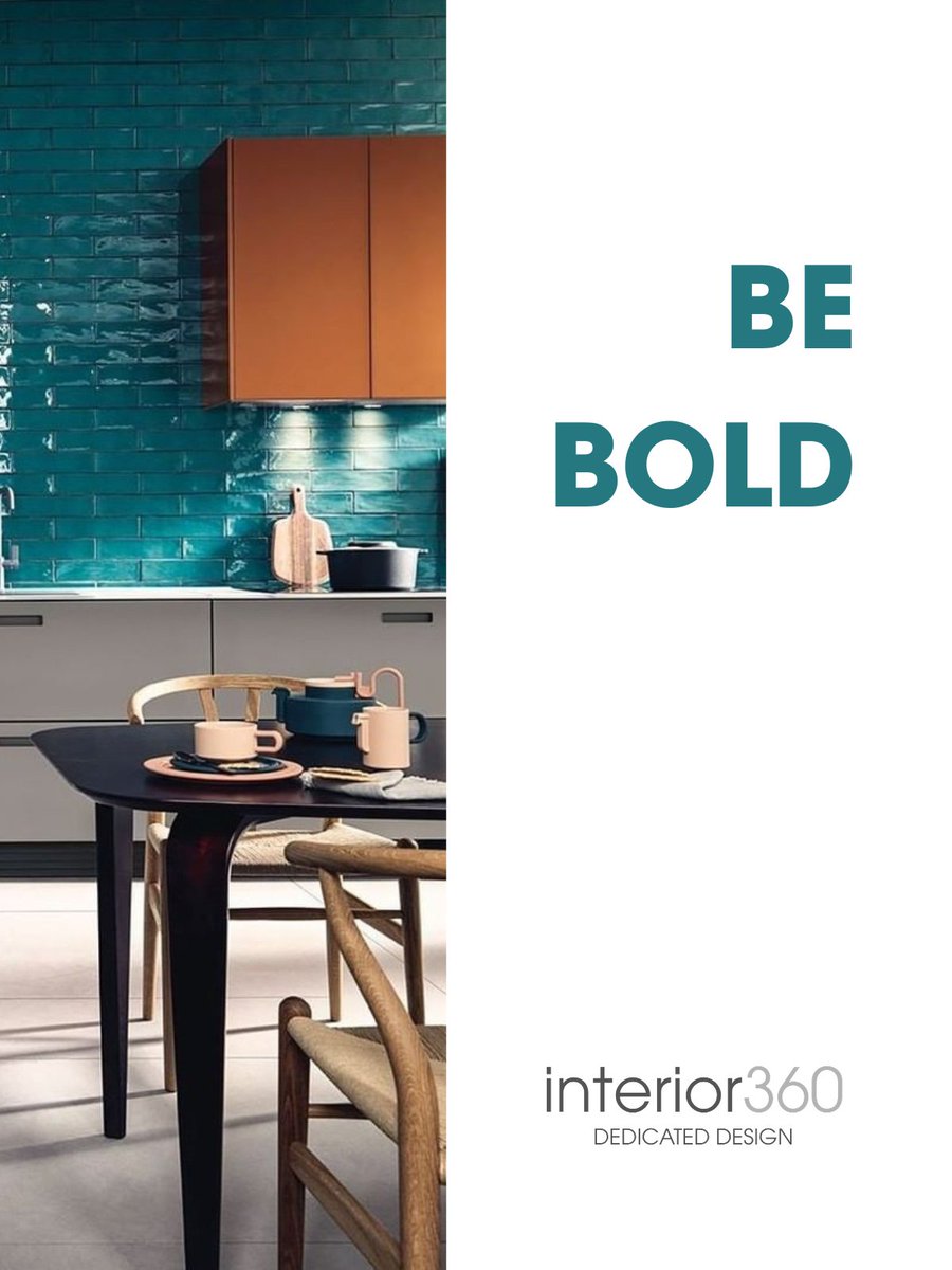Interior360L's tweet image. Bold colour. Modern contrast.
A vibrant kitchen design crafted with precision by Interior360.
#KitchenDesign