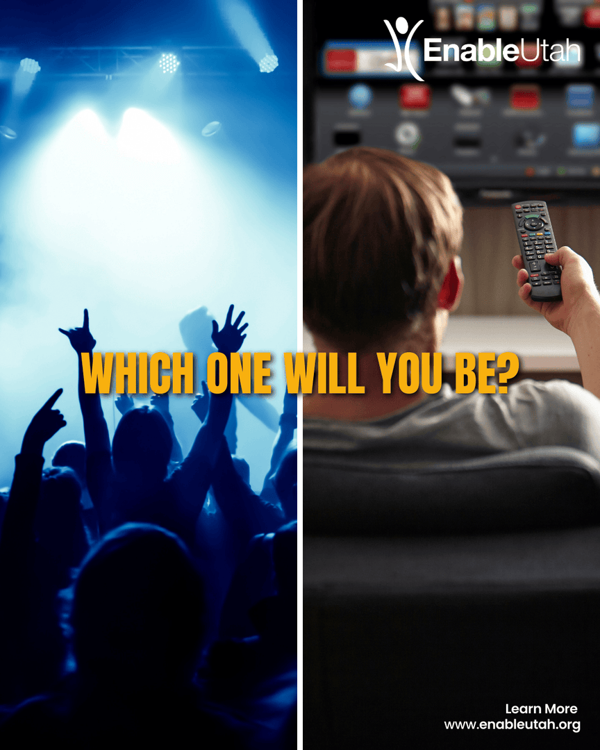 EnableUtah's tweet photo. POV: It’s June 19.
You’re either front row screaming “Even If It Breaks Us”…or scrolling through everyone else’s Stories. 😬

#FOMOisreal #eliyoungband #enableutahconcert #ogdenevents #nonprofit #disabilities #employment #training #skills #support #utah #enableutah https://t.co/TqRmYEAoui