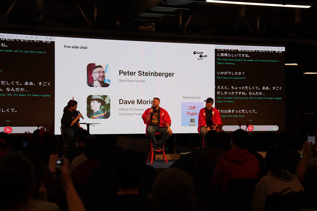 tanapl_h's tweet image. Had an amazing time volunteering at ClawCon Tokyo!

#ClawCon #ClawConTokyo #DigitalGarage